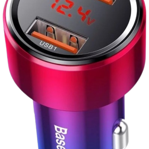 Baseus Magic Series Digital Display Dual USB 45W Car Charger