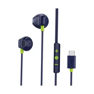 Oraimo Halo Airy In-ear Wired Type-C Blue Earphone # OEP-650