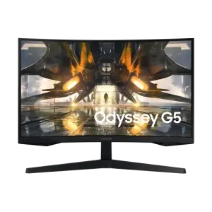 Samsung ODYSSEY G5 LS27CG550EWX 27" 165Hz QHD Curved Gaming Monitor