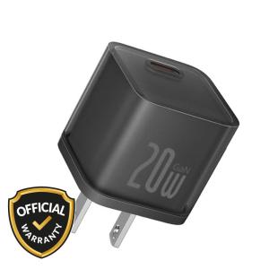 Baseus 20W US GAN5S Fast Charging Adapter With Type-C to Type-C Cable (P10162501113-02)